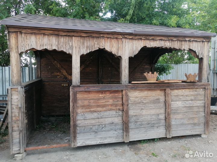 Беседка садовая из дерева