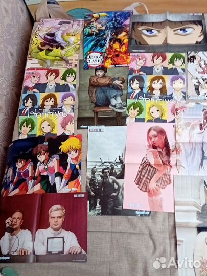 Плакаты постеры аниме исполнители