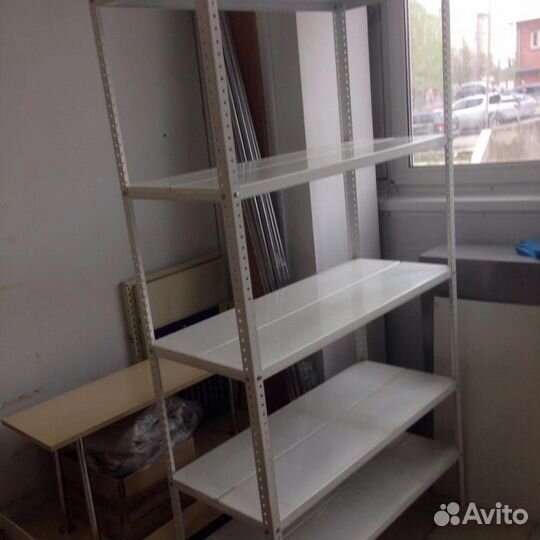 Стеллажи металлические