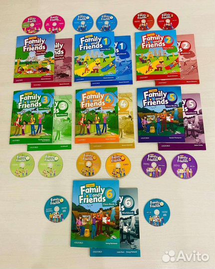 Family and Friends, Starter, 1, 2, 3, 4, 5, 6