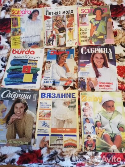 Журналы по вязанию спицами 49 штук