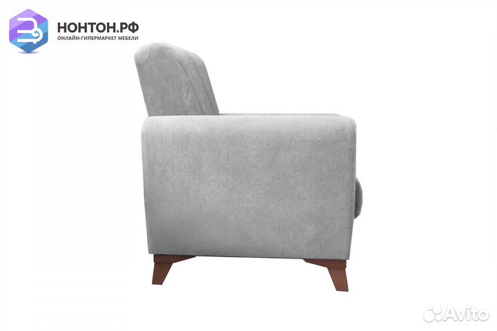 Кресло Эдвин светло-серое