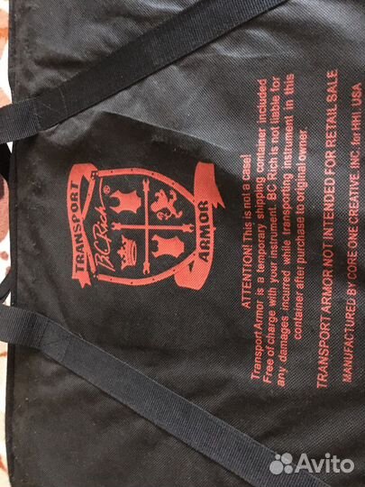 Кофр для электрогитары bc rich transport armor