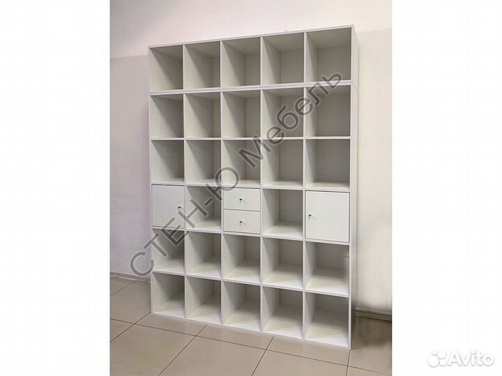 Стеллаж 5х6 тип IKEA Каллакс белый