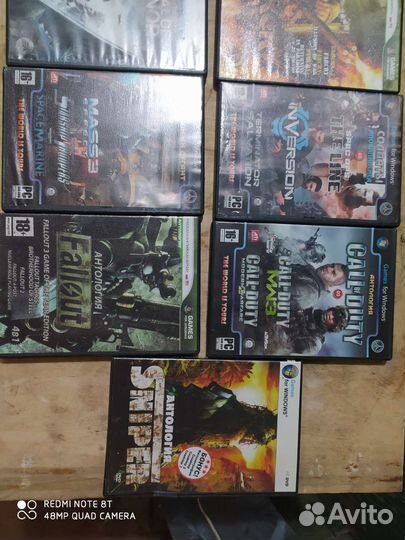 Компьютерные игры на dvd