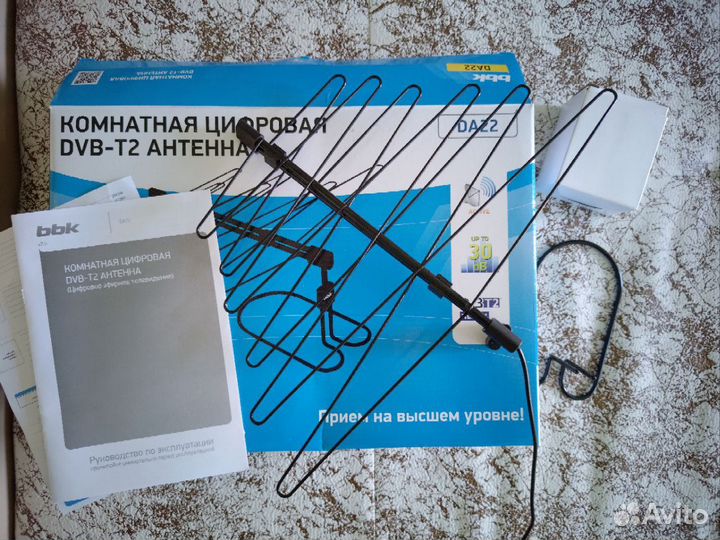 Антенна цифровая комнатная BBK DA22 активная