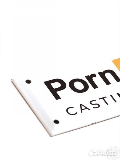 Прикольная табличка на дверь Pornhub Casting Room