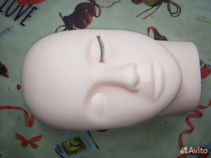 Манекен для наращивания ресниц