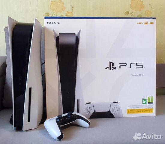 Sony playstation 5 с дисководом CFI-1108A