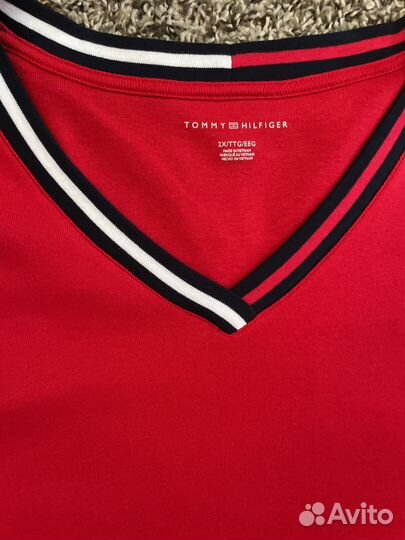 Tommy hilfiger футболка большого размера 2XL