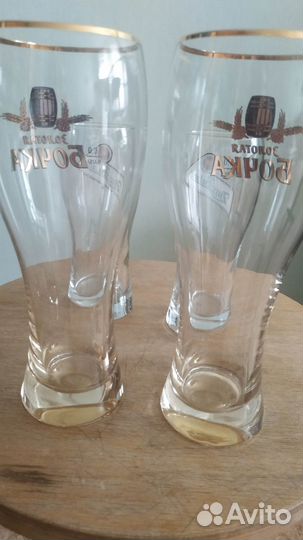 Стаканы бокалы для пива