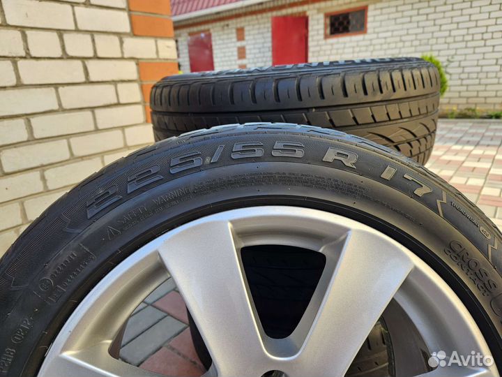 Колеса borbet на mercedes r17