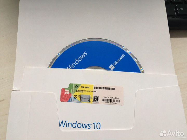 Microsoft Win 10 Home 32\64Bit Russian 1pk OEI