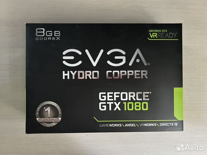 Водяное охлаждение видеокарты Geforxe gtx 1080