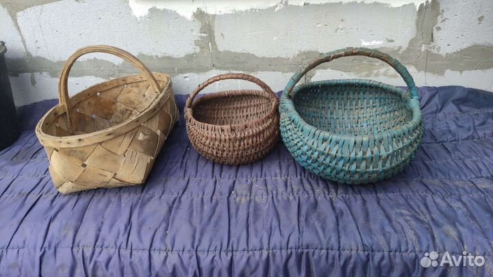 Корзина плетеная