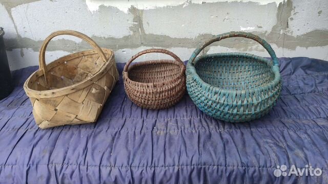 Корзина плетеная