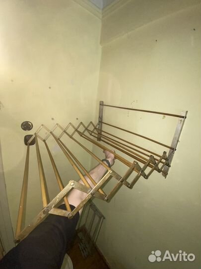 Сушилка для белья настенная складная