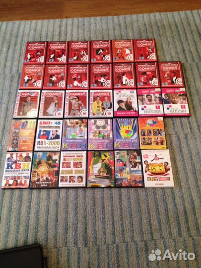 Подборка comedy и квн. 32 диска