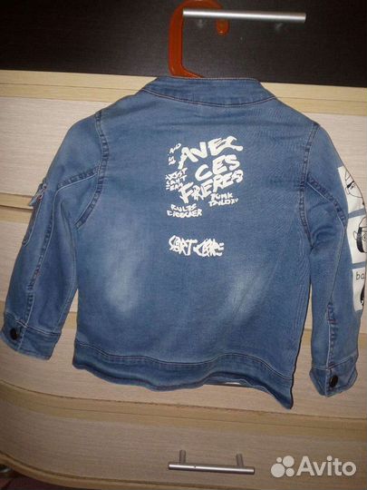 Джинсовый костюм для мальчика