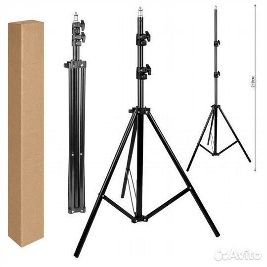 Кольцевая лампа со штативом