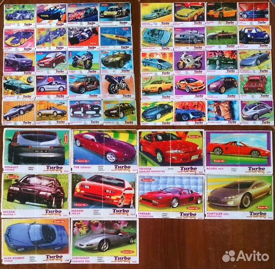 Вкладыши Turbo 414 шт. + вкладыш с заводским деф-м