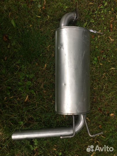 Глушитель задняя часть mitsubishi outlander1 4g64