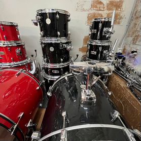 Mapex Birch, Sabian — ударная установка барабаны