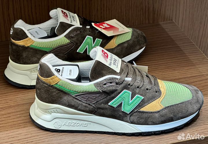 Teddy Santis x New Balance 998 'Brown Green'