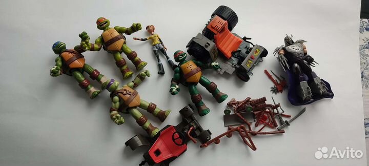 Фигурки черепашки ниндзя говорящие