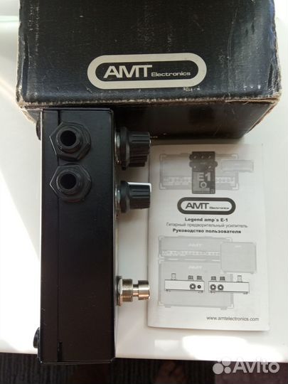 Преамп AMT E1 (гитарный предусилитель)