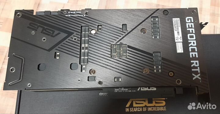 Видеокарта RTX 3070 Asus dual