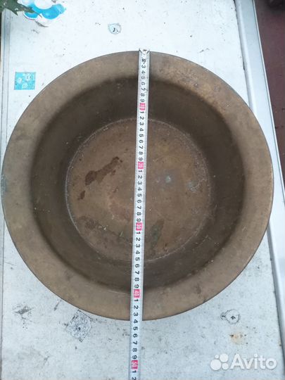 Медный таз 10л