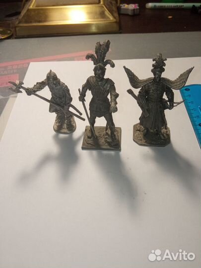 Оловянные солдатики (6см) коллекционные