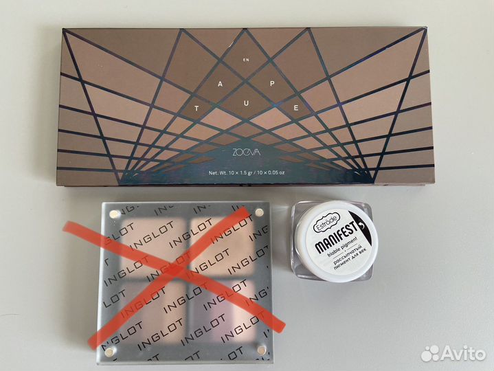 Тени, пигмент