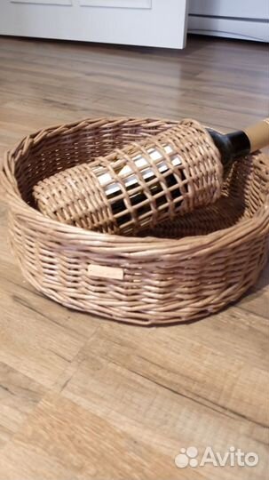 Корзины плетеные