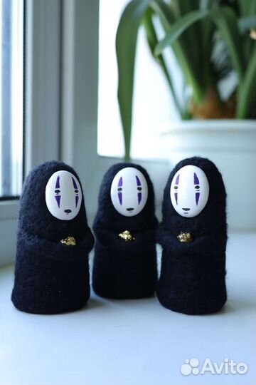 Игрушка валяная из шерсти Безликий