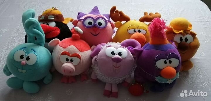 Смешарики мягкие игрушки цена за штуку