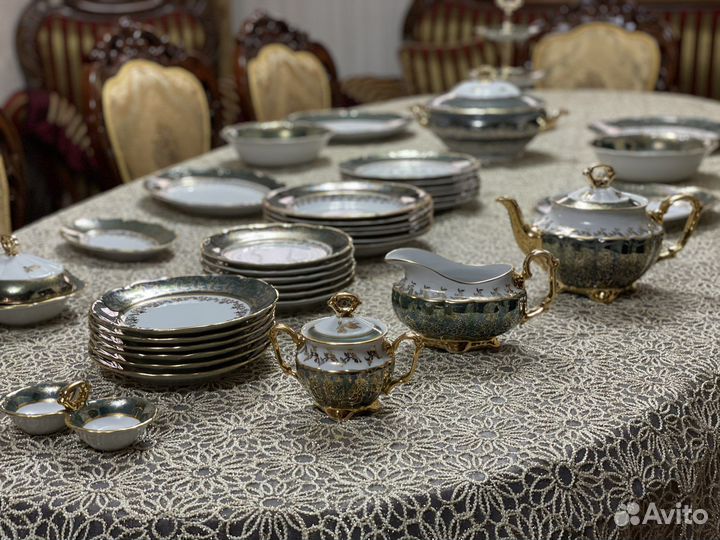 Чехия сервиз оригинал 51 предмет