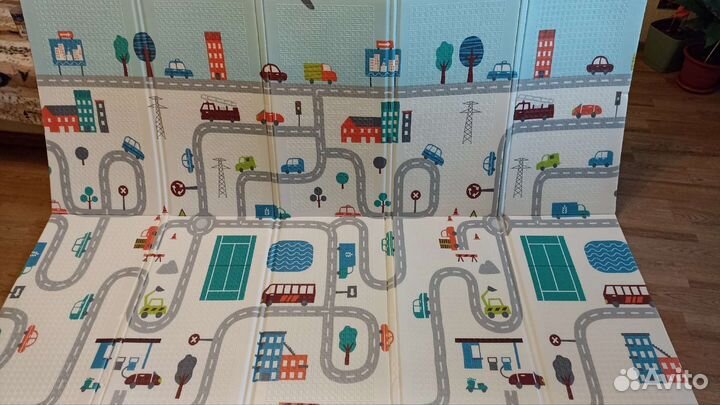 Складной игровой коврик 200х150х1