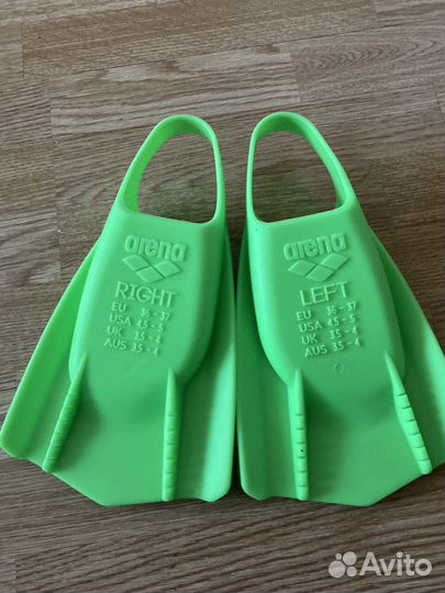 Ласты arena powerfin PRO, 36-37 размер