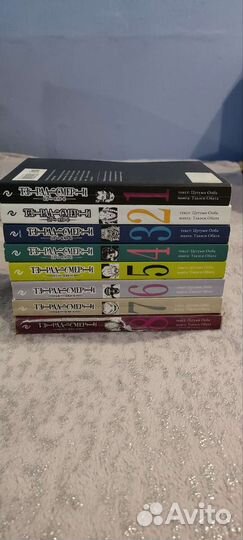 Манга Тетрадь смерти на русском 1-8 том