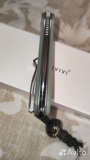 Civivi elementum II button lock + бусина