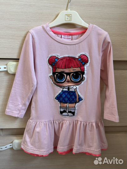 Платья детские пакетом 80