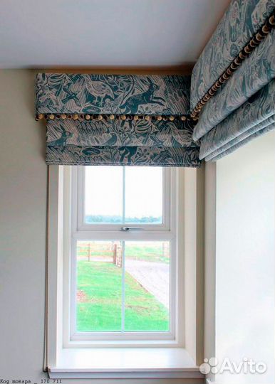 Римские шторы с ламбрекеном в Белгороде