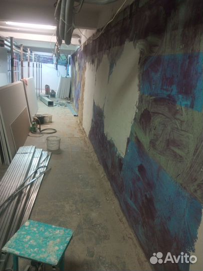 Шпаклевка и штукатурка стен ремонт квартир