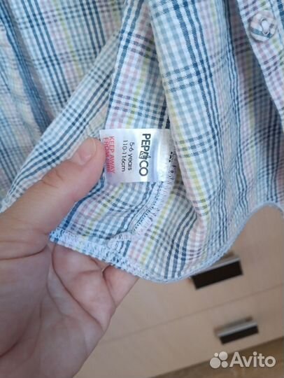Рубашка для девочки 116 122