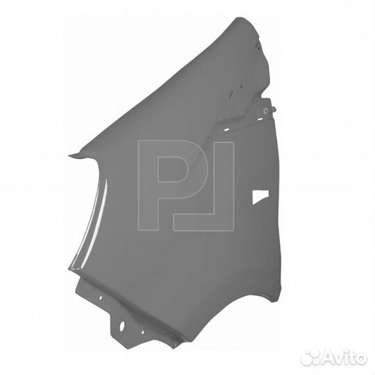 Крыло для а/м Газель Next пластм. серый шторм