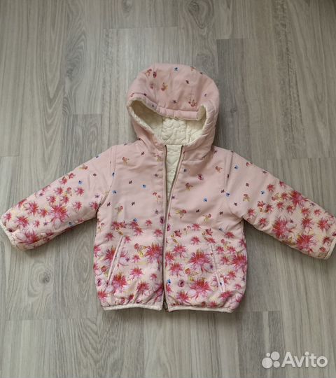 Куртка демисезонная для девочки 86-92 zara