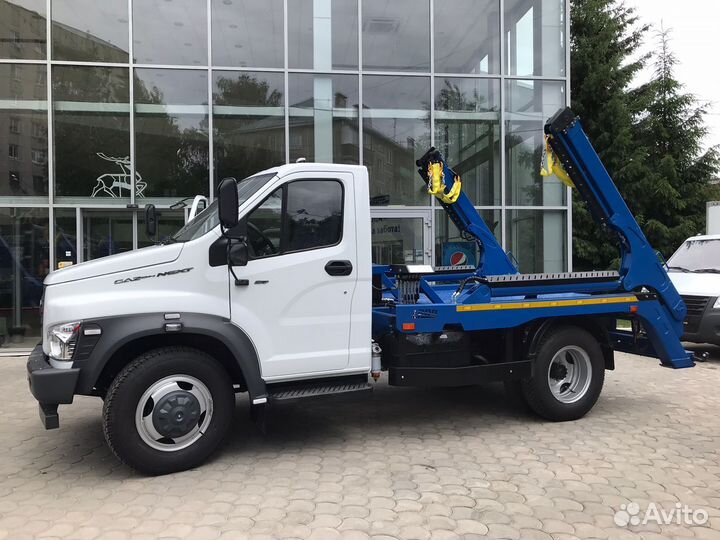 Портальный погрузчик бункеровоз на базе газон Next