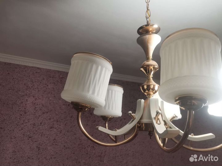 Люстра потолочная подвесная бу